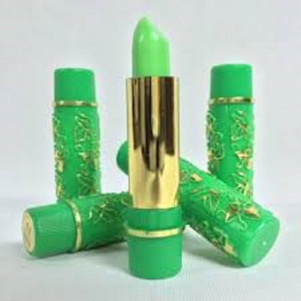 Magic Green to Pink Color Changing Lipstick