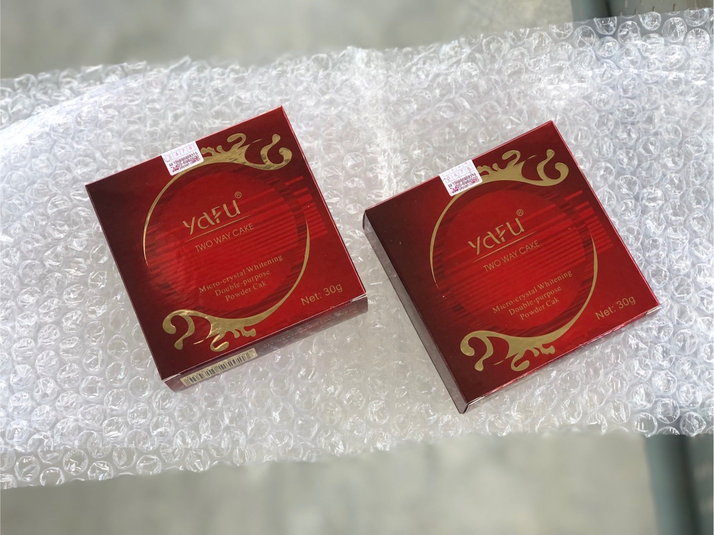 YAFU Two-Way Cake - Micro Crystal Whitening Double Purpose Powder