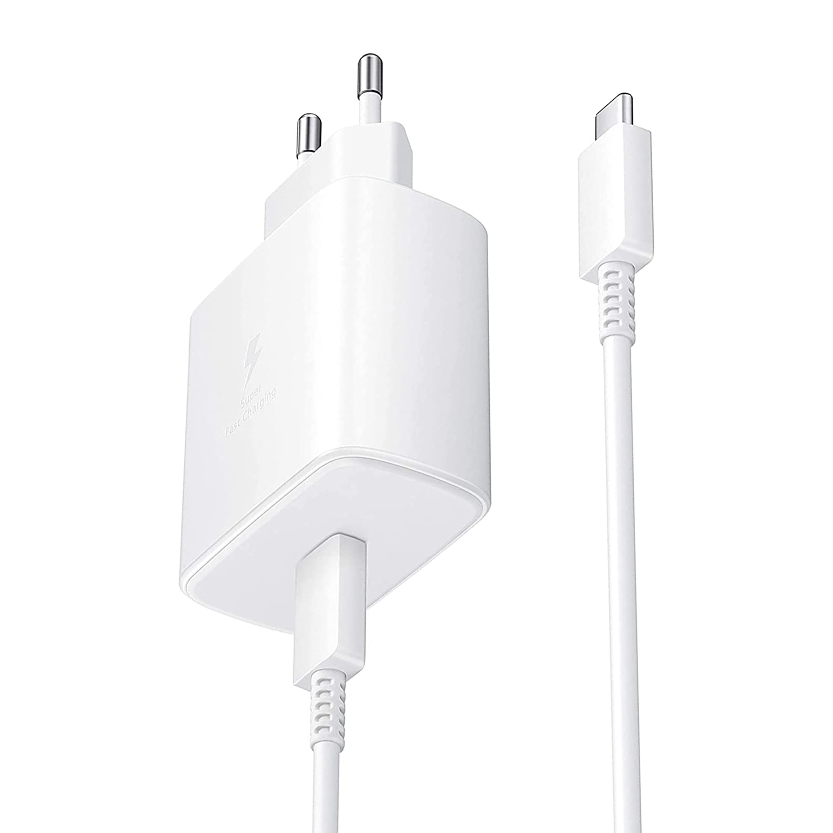 Samsung 45W EU Travel Adapter - Super Fast Charging with USB-C to USB-C Cable