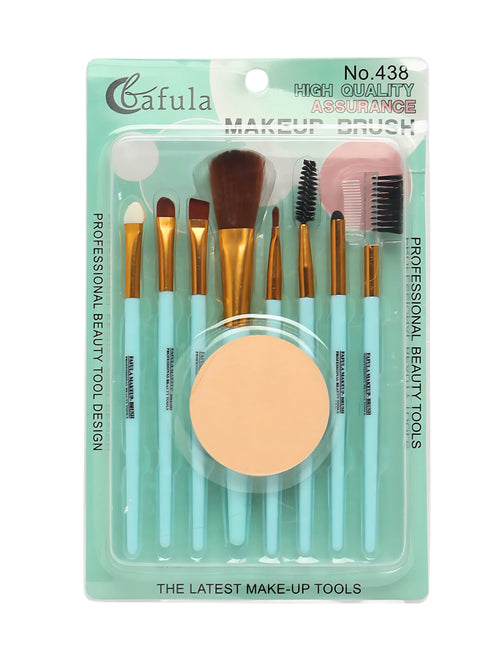 Cafula Professional Makeup Brush Set - 8 Pieces