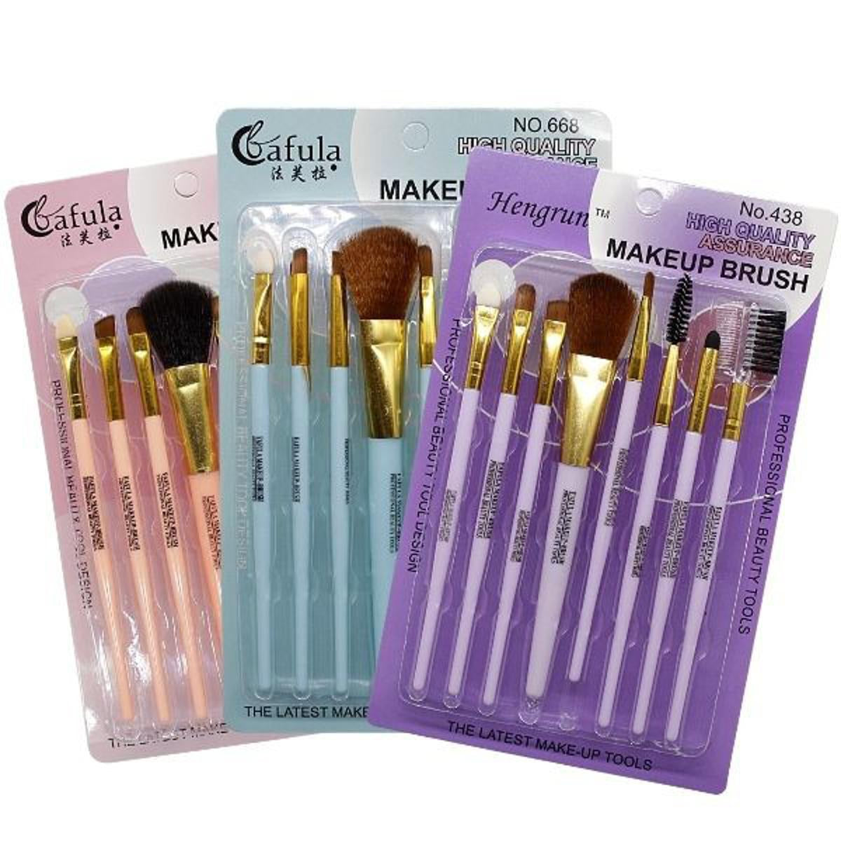 Cafula Professional Makeup Brush Set - 8 Pieces